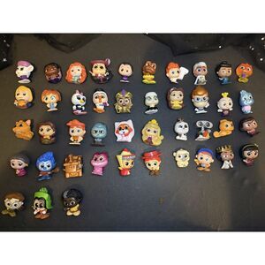 Huge Disney Doorables & Mini Figures Mixed Character Lot – Pixar, Princesse